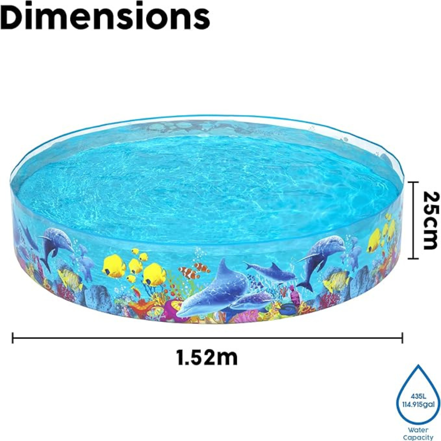 6 Ft Fill N' Fun Odyssey Kiddie Splash Pool — photo 6