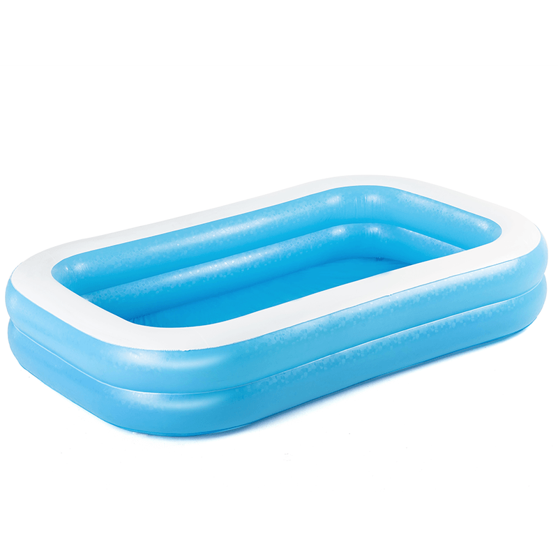 8.5 Ft Blue Rectangular Kiddie Splash Pool — photo 4