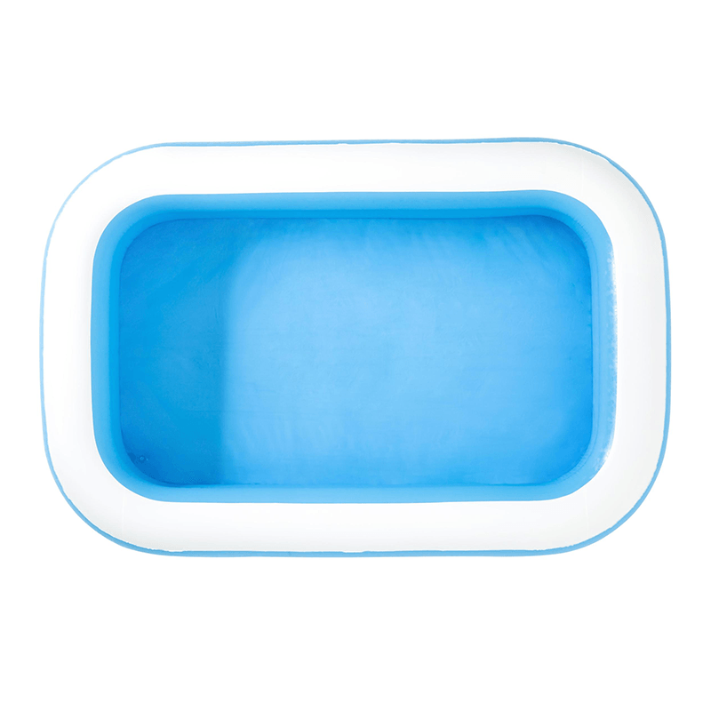 8.5 Ft Blue Rectangular Kiddie Splash Pool — photo 5