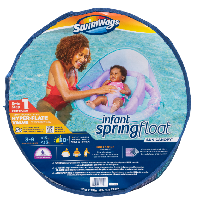 Baby Spring Float SPLASH N' PLAY w/Canopy — photo 5