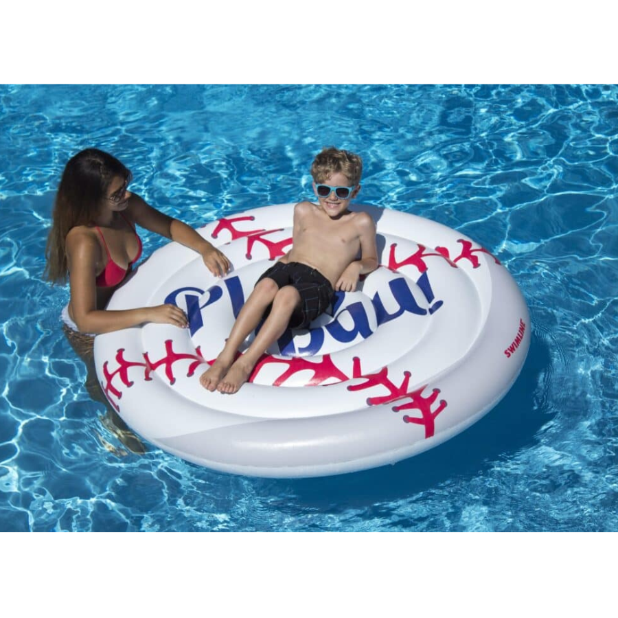 Baseball Island Pool Float — photo 2