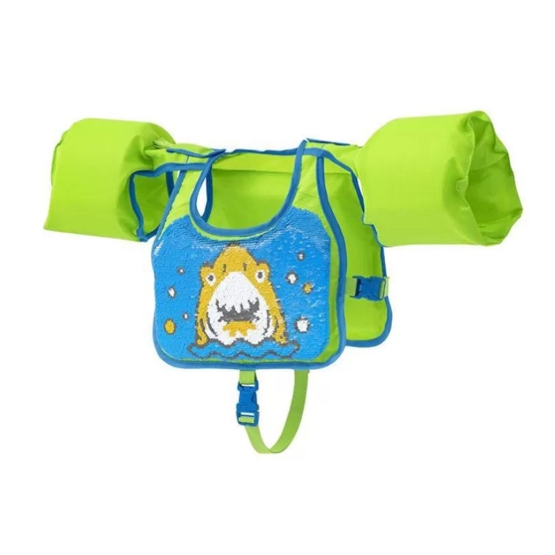 Bestway Flip N Reveal Sequin Swim Pals (Green and Blue)