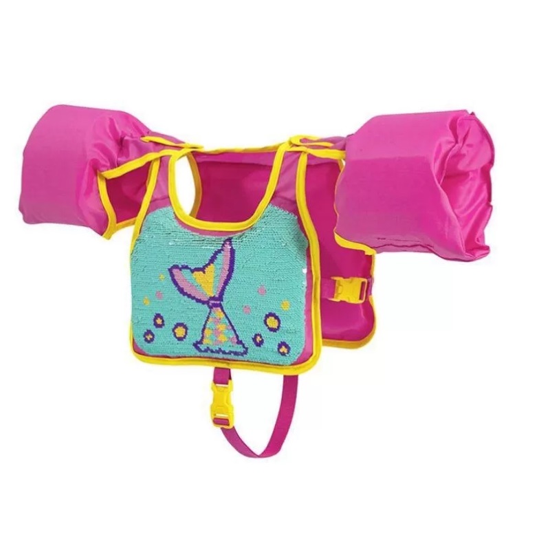Bestway Flip N Reveal Sequin Swim Pals (Pink and Yellow)