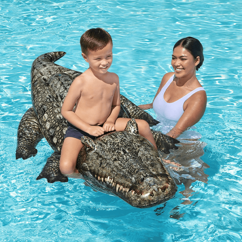 Bestway H2OGO! Realistic Reptile Kids Ride-On Pool Float — photo 2