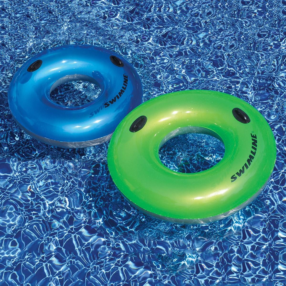 Blue Water Park Style Pool Ring Tube (36 inches) — photo 4