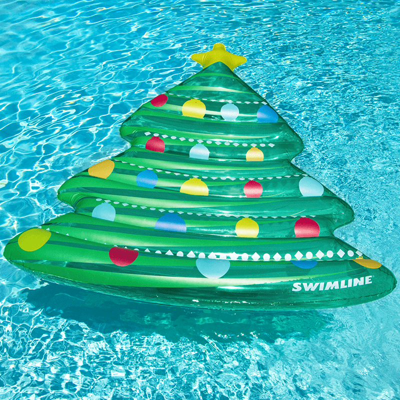 Christmas Tree Inflatable Pool Lounger — photo 2