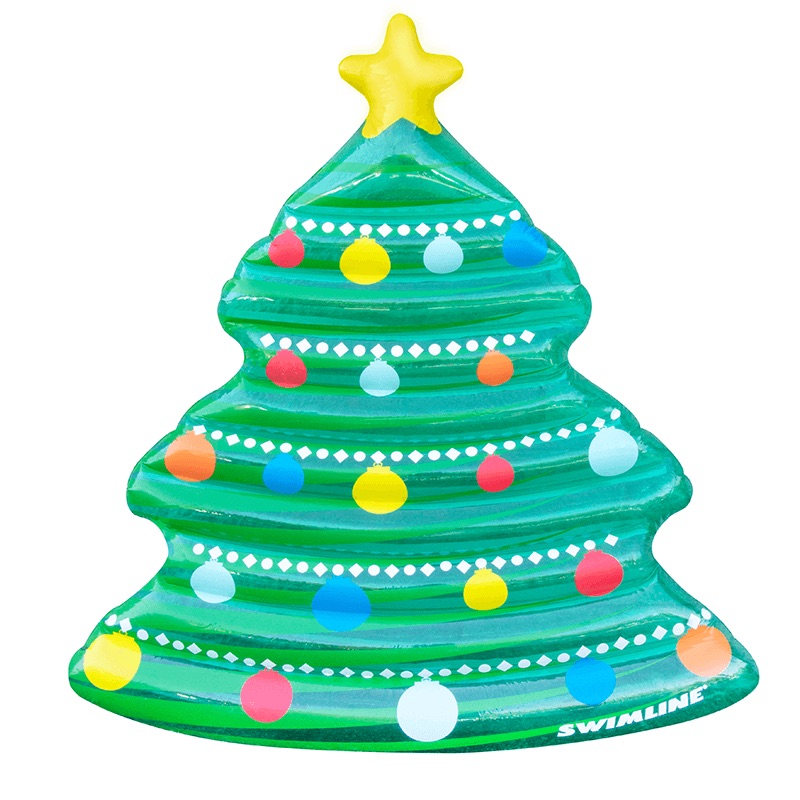 Christmas Tree Inflatable Pool Lounger