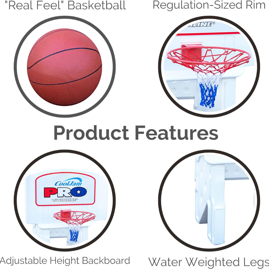 CoolJam Pro Poolside Basketball — photo 3