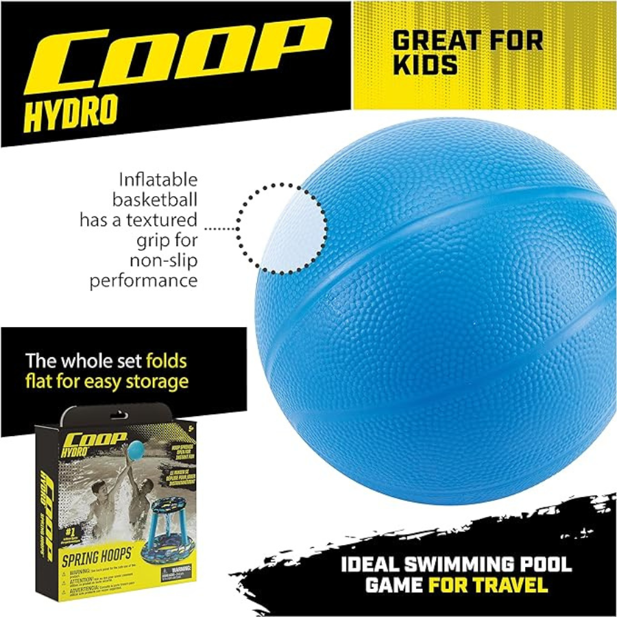 Coop Hydro Spring Hoops Floating Basketball Game — photo 2