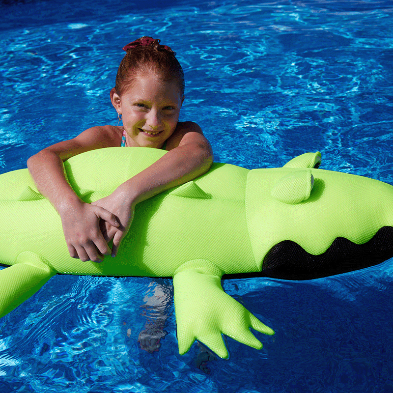 Crocodile Bean Bag Pool Float — photo 2