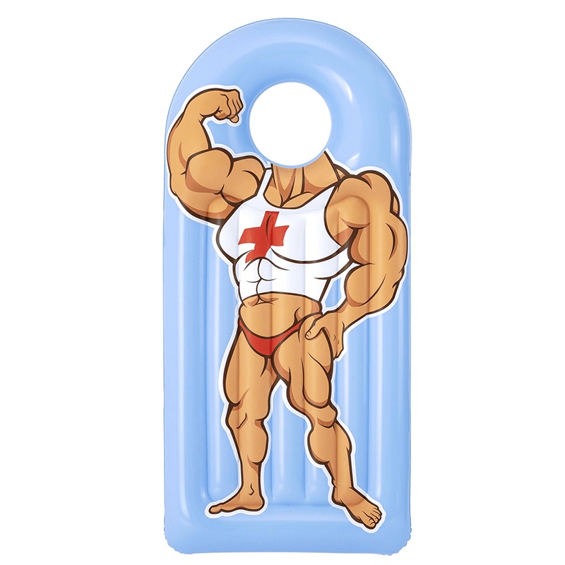 Face Flip Air Mat (Buff Guy)