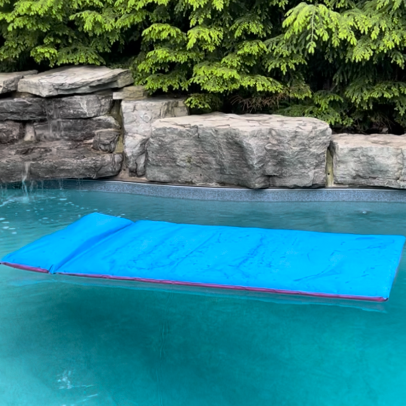 FlotoMax 6 Ft Pool Mattress Reversible Blue / Pink — photo 2