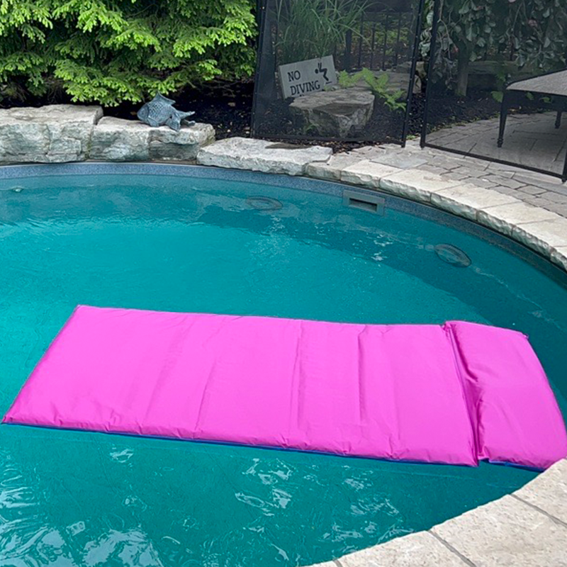 FlotoMax 6 Ft Pool Mattress Reversible Blue / Pink — photo 3