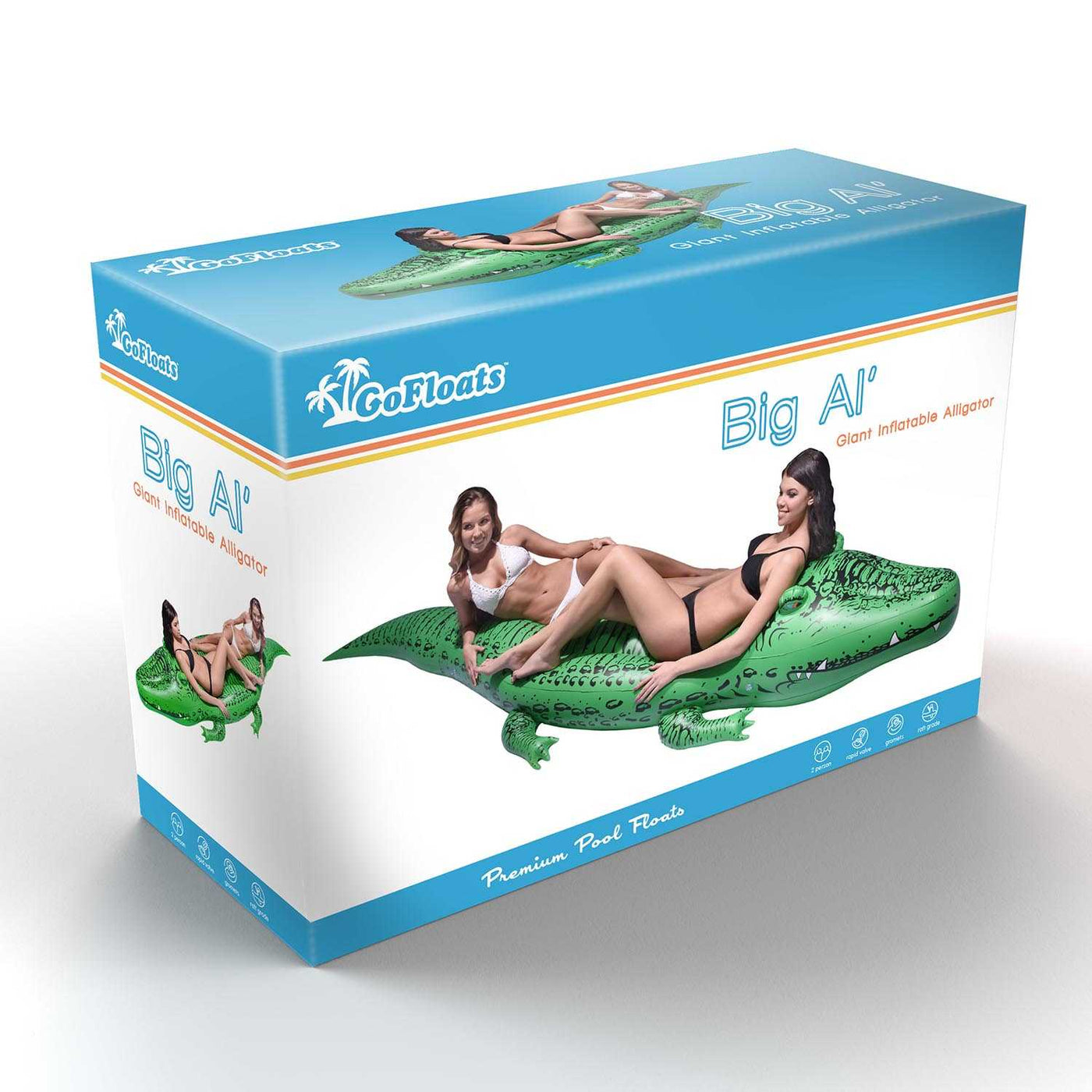 Giant Alligator Pool Float — 11 ft — photo 5