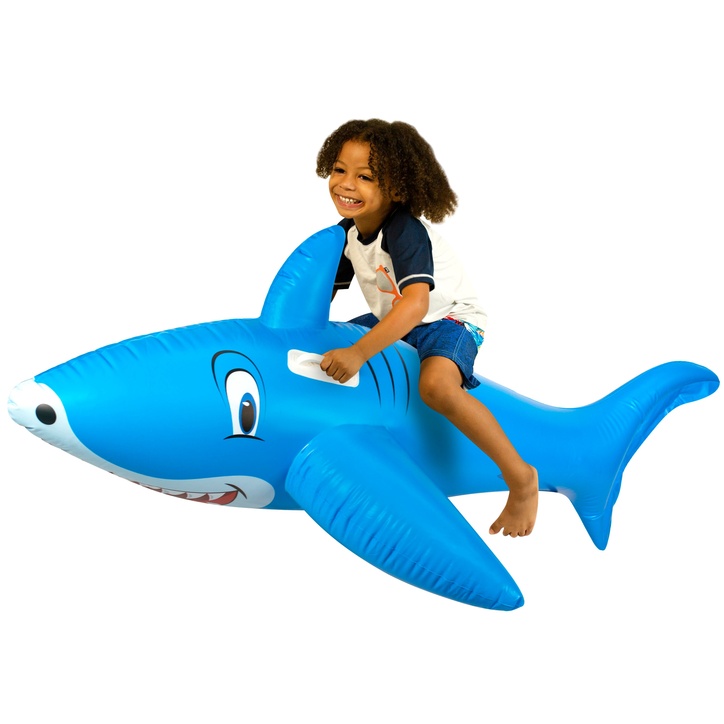 Giant Shark Ride-On Float — 6 ft — photo 3
