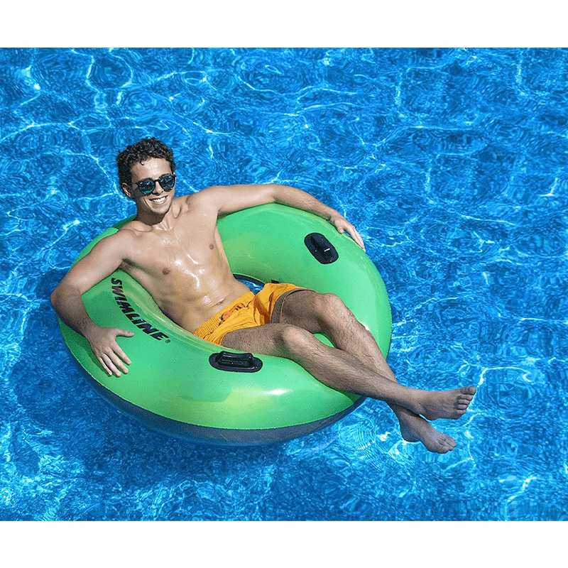 Green Water Park Style Ring Tube - 42 inches — photo 2