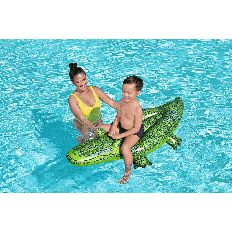 H2OGO! Buddy Croc Kids Ride-On Pool Float — photo 2