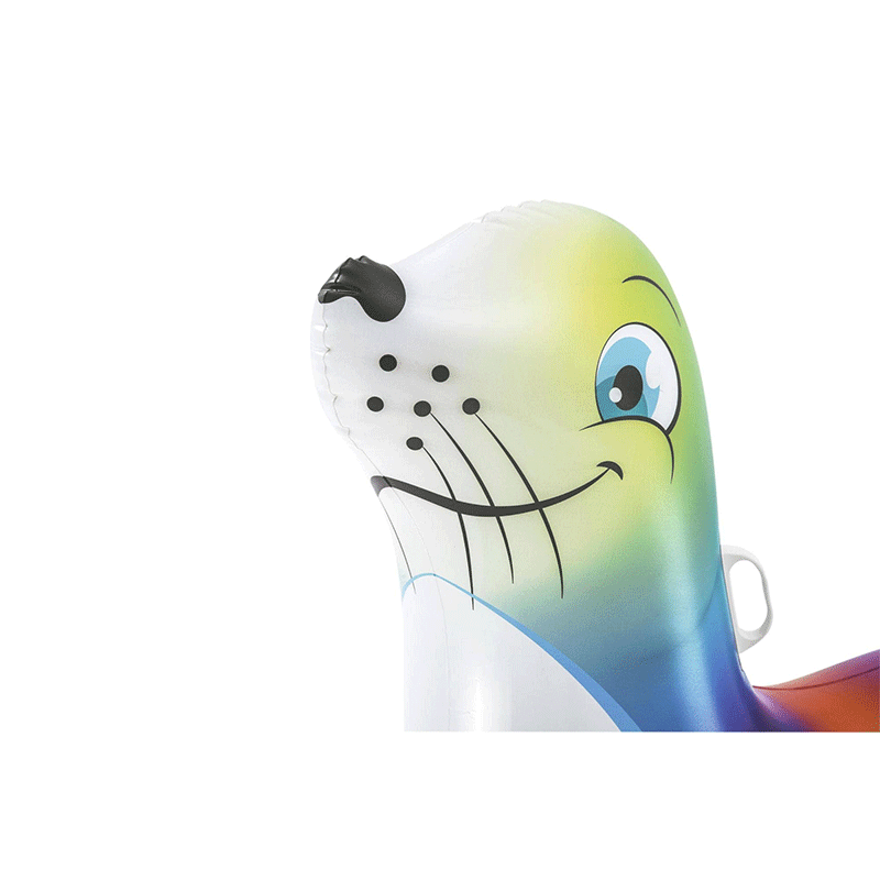H2OGO! Flash N' Splash Seal Kids Ride-On Pool Float — photo 4