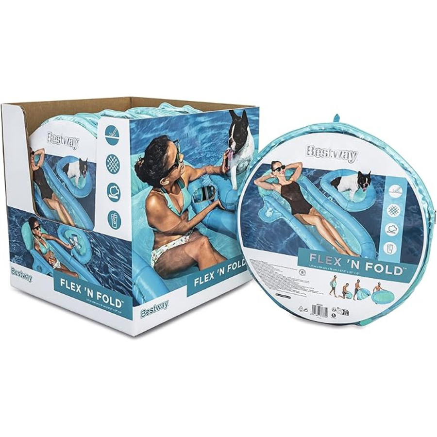 H2OGO! Flex ‘N Fold Deluxe Pool Lounge Float — photo 8