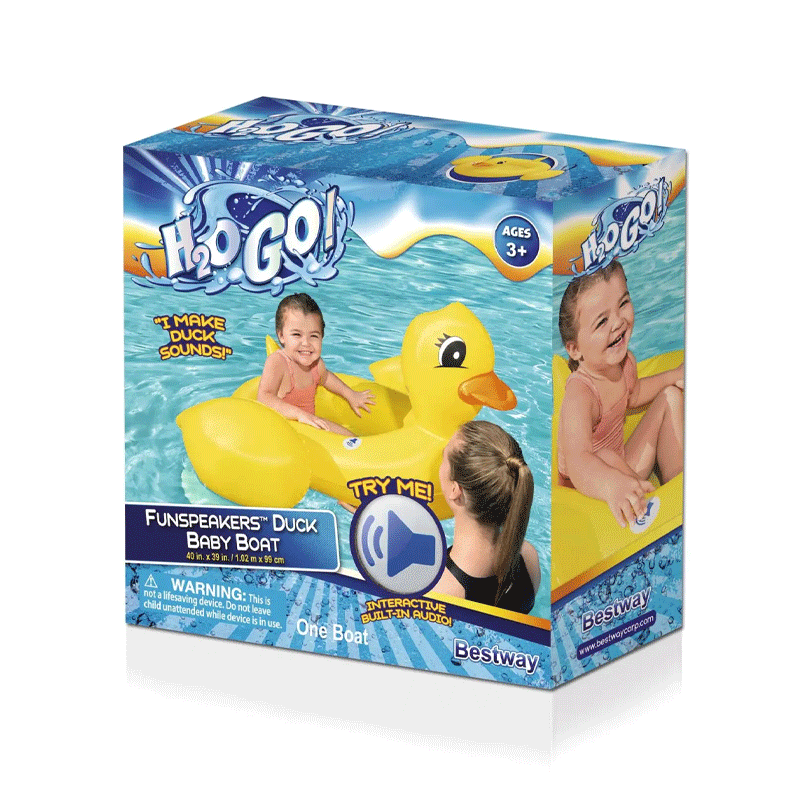Bestway H2OGO! Funspeakers™ Duck Baby Boat Float — photo 6