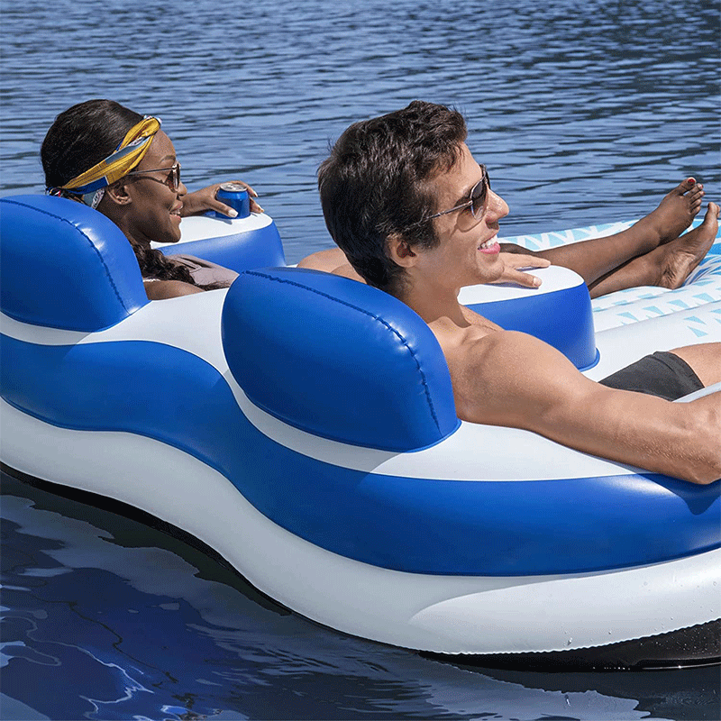 Indigo Wave Double 2-Person Lounger — photo 6