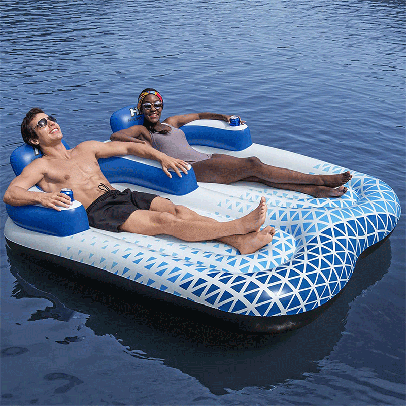 Indigo Wave Double 2-Person Lounger — photo 8