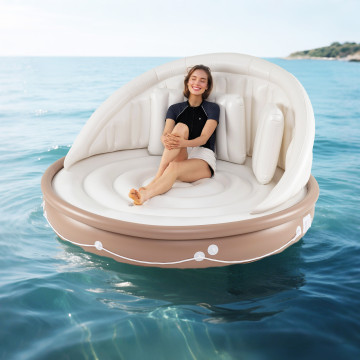 Canopy Island Tanning Lounger — SPF 50+ Shade — photo 2