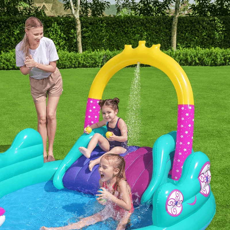 Kids Magical Unicorn Carriage Play Center