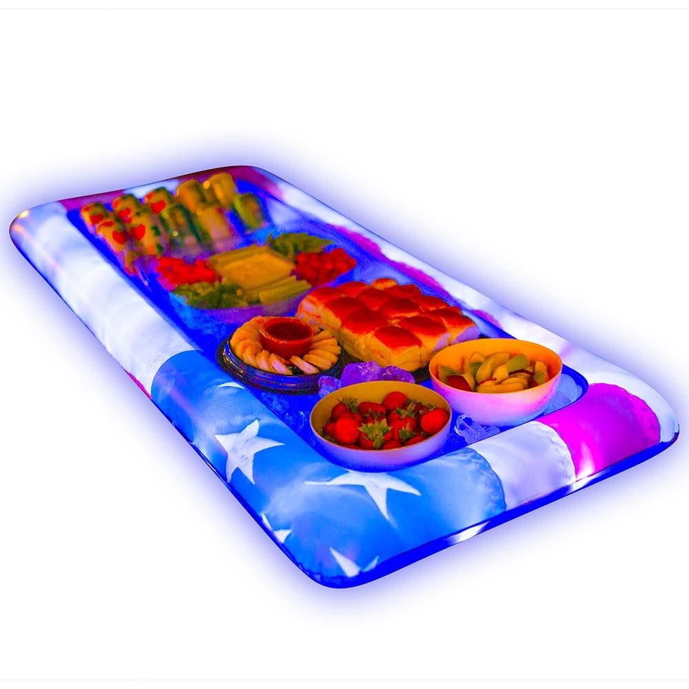 LED Floating Pool Buffet Cooler