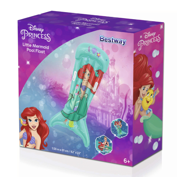 Little Mermaid 62 Inch Ride On Pool Float — photo 6