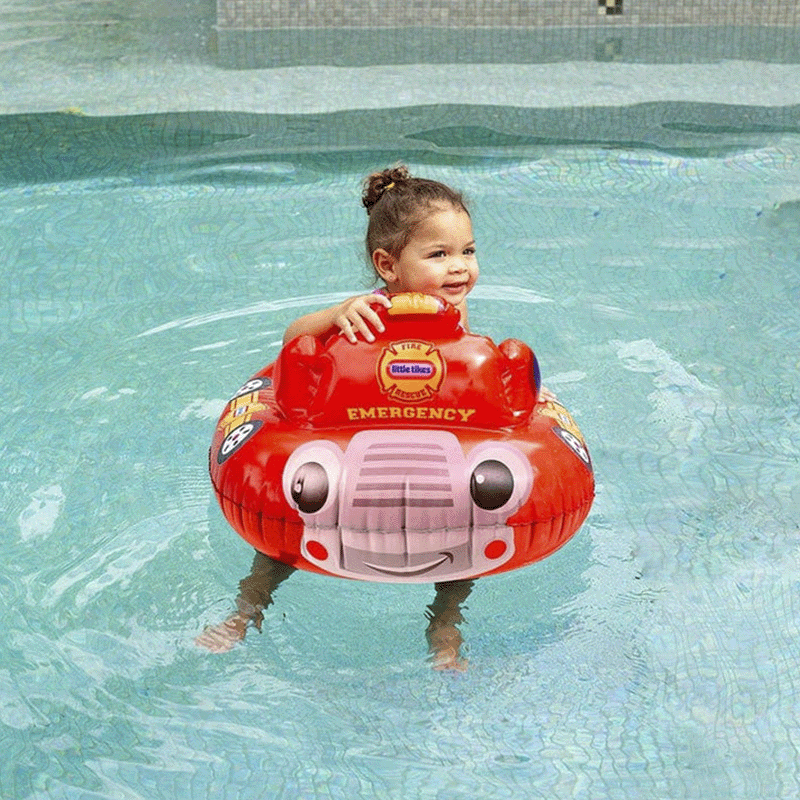 Little Tikes Fire Truck Ride-On Toddler Pool Float — photo 2