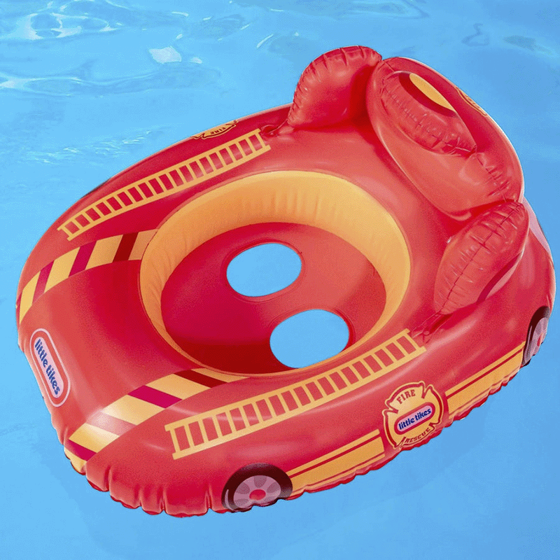 Little Tikes Fire Truck Ride-On Toddler Pool Float — photo 3