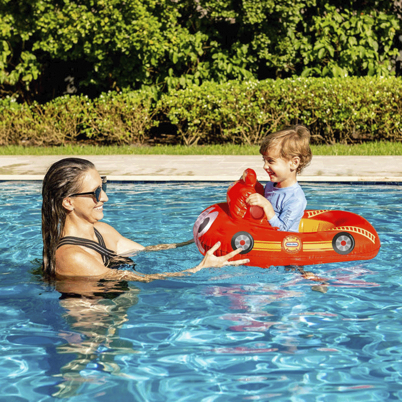 Little Tikes Fire Truck Ride-On Toddler Pool Float — photo 4
