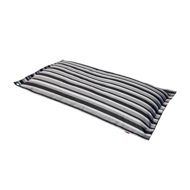 Oasis Bean Bag Pool Float (Black Stripes)