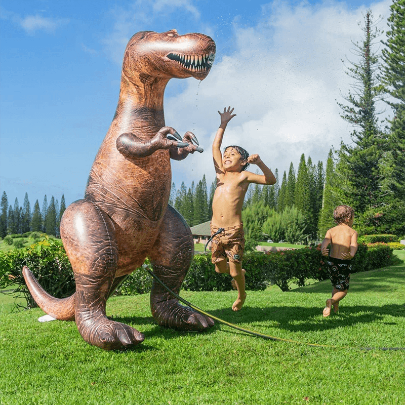 Pool Candy Ginormous T-Rex Inflatable Lawn Sprinkler — photo 3