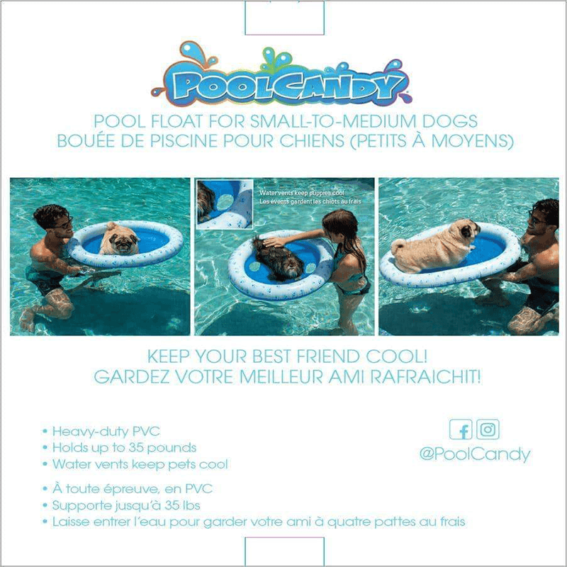 Pool Candy Inflatable Ride-On Pool Float for Pets (Up to 35 Pounds) — photo 6