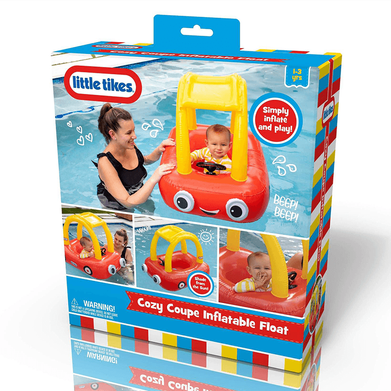 Pool Candy Little Tikes Cozy Coupe Ride-On Baby Pool Float — photo 3