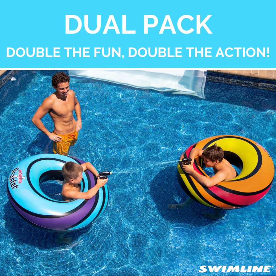 Power Blaster Dual Pool Float Squirter Set — photo 6