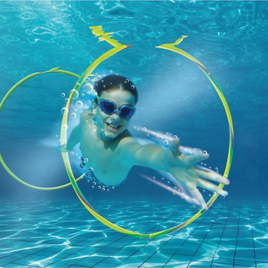 Prime Time Toys Diving Masters Torpedo Swim Hoops Set (Pack of 2) — photo 2