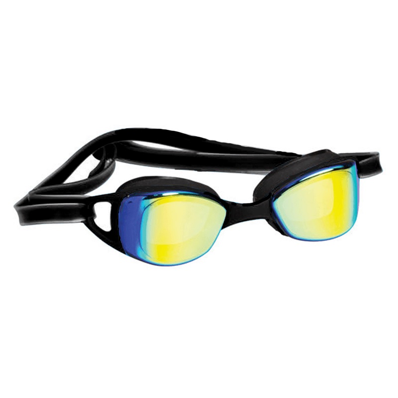 Adult Pro Elite Black Swim Goggles
