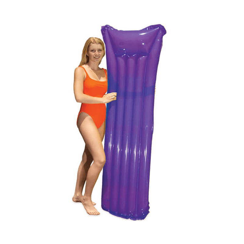 Purple Colour Brite Air Mat Pool Float — photo 2
