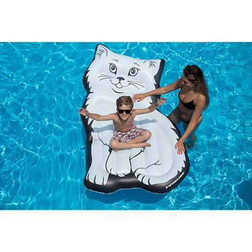 Purrfect Kitty Inflatable Ride-On Pool Mattress — photo 2