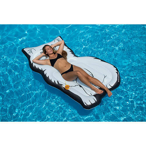 Purrfect Kitty Inflatable Ride-On Pool Mattress — photo 3