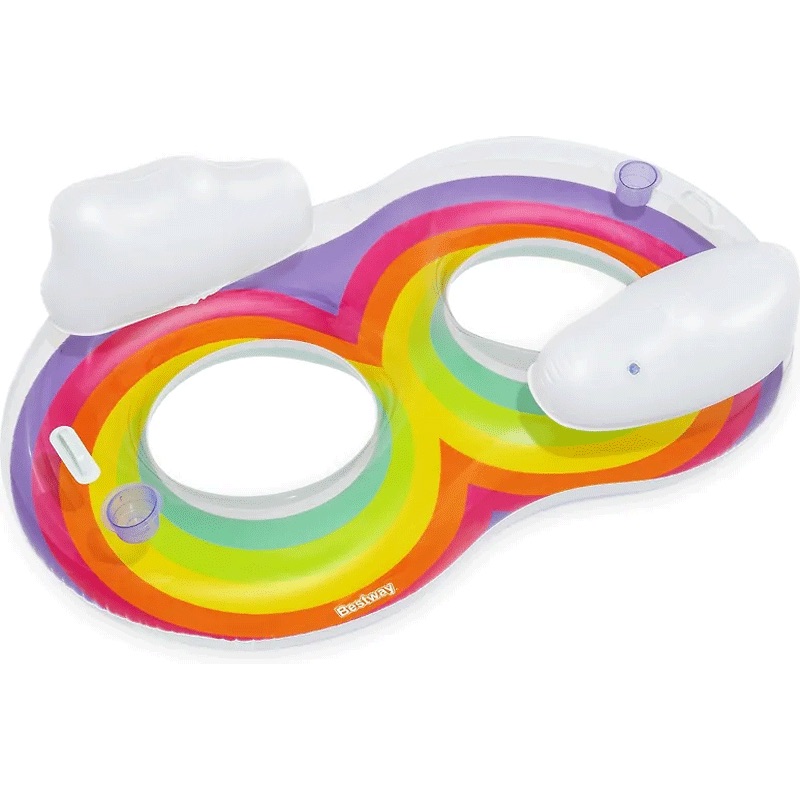 Rainbow Dreams Double 2-Person Float