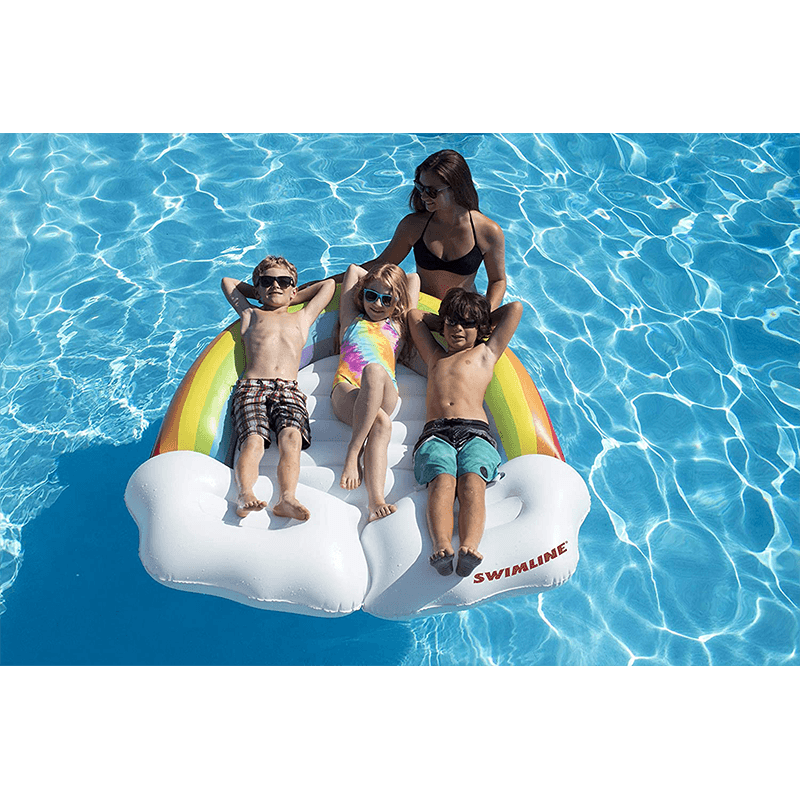 Rainbow Island Pool Float — photo 2