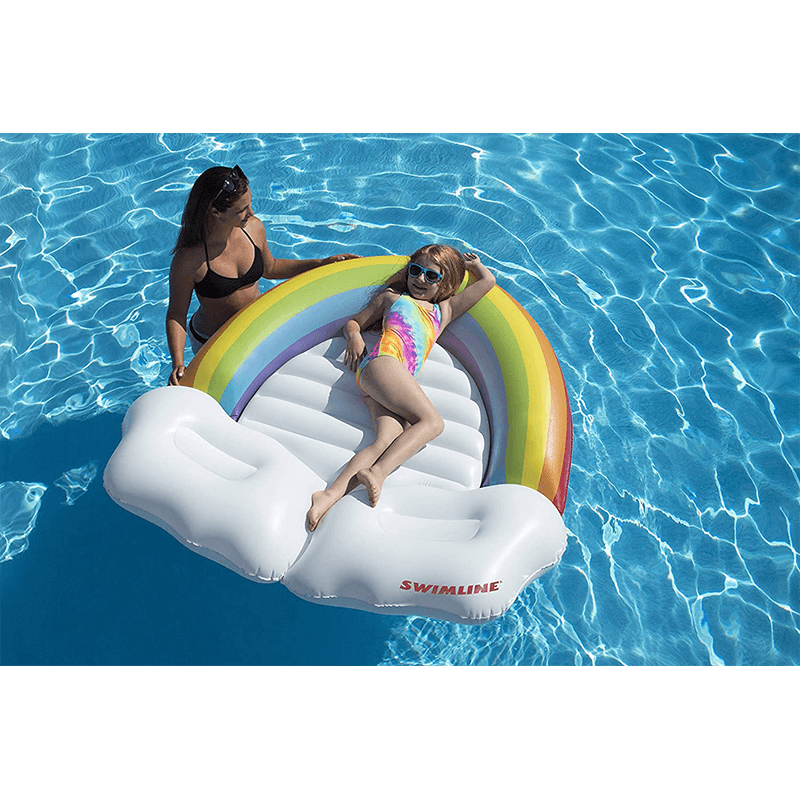 Rainbow Island Pool Float — photo 3