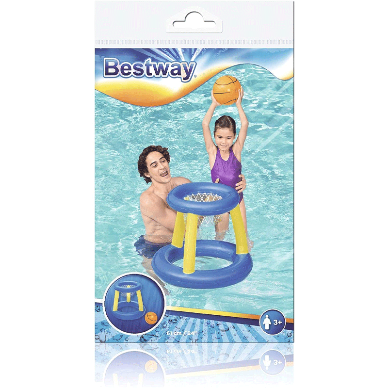 Splash N Hoop Inflatable Basketball Swimming Set — photo 8