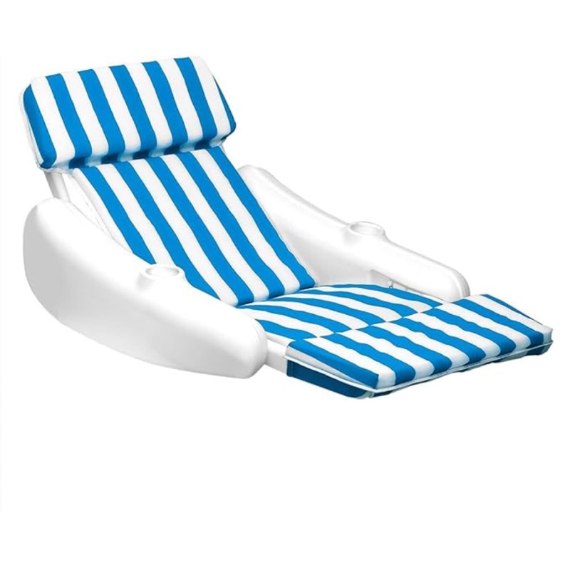 SunChaser Padded Floating Luxury Pool Lounger