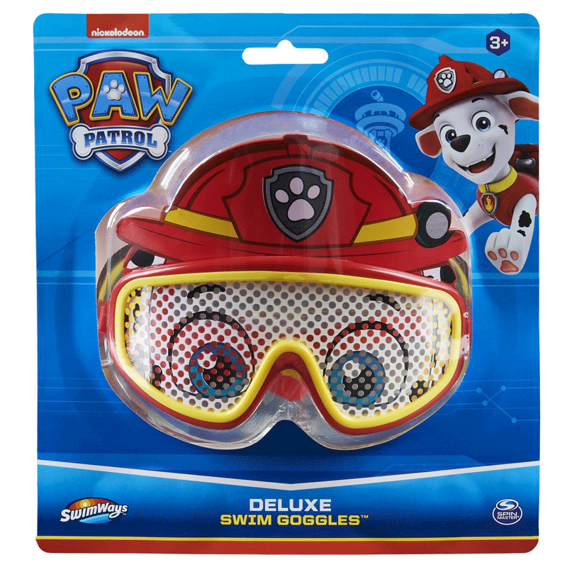 Swim Ways Child Paw Patrol Character Mask Deluxe Swim Goggles (Marshall) — photo 2