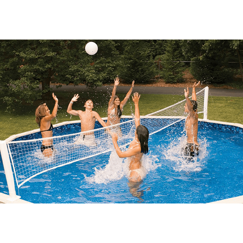 Above Ground Pool Jam Basketball/Volleyball Combo — photo 3